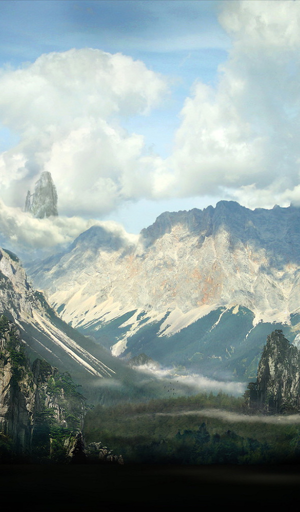 Гигантские скалы