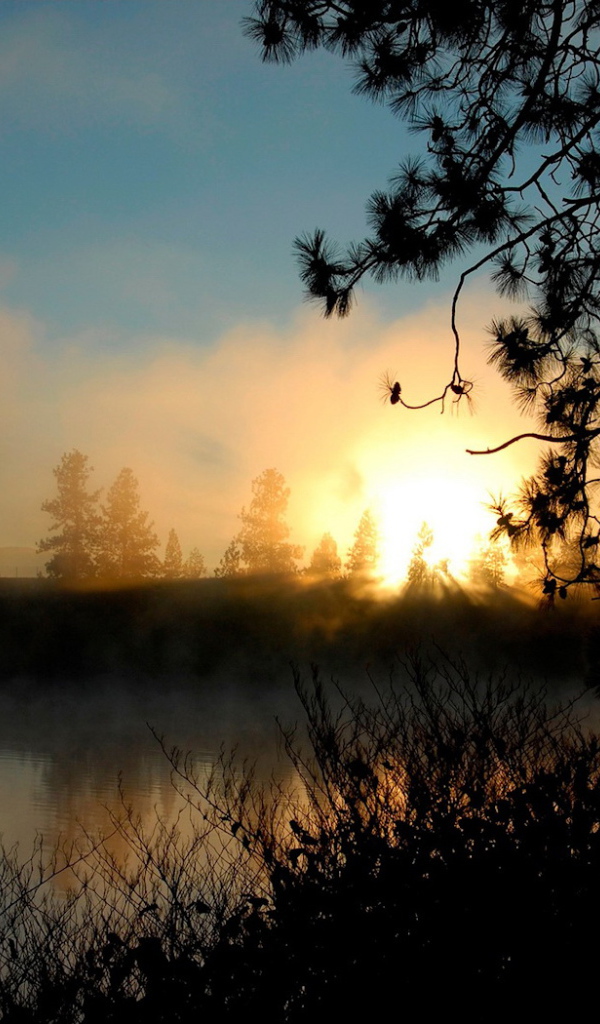 Красивый закат