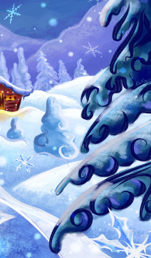 Снег Новый Год