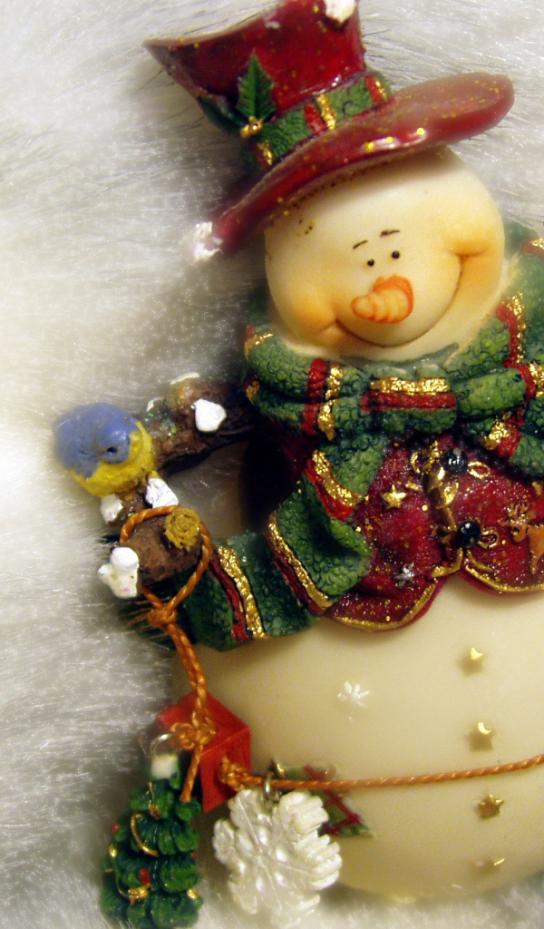 Снеговик на Новый Год