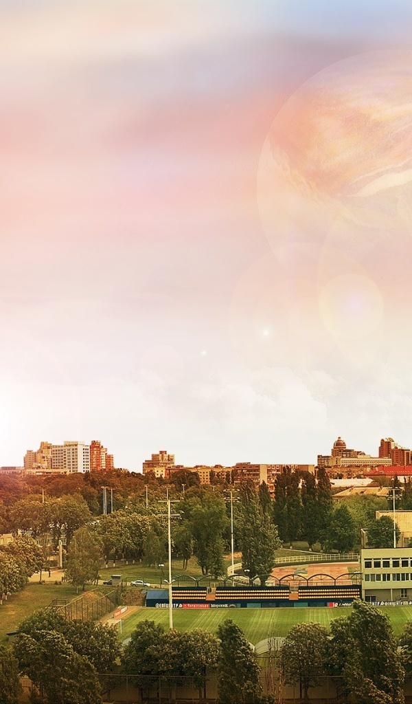 Город по луной