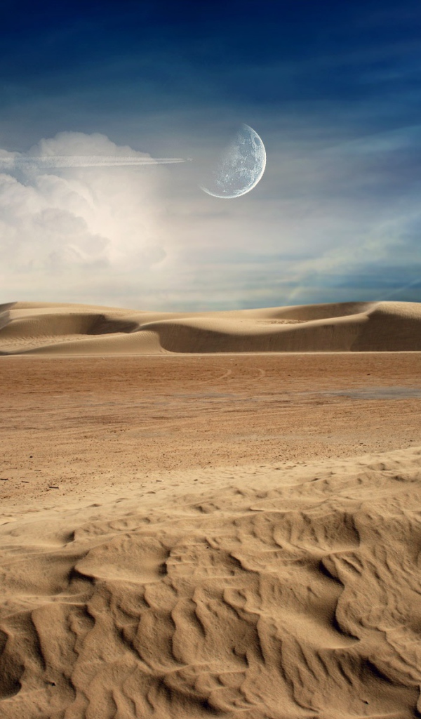Луна в пустыне
