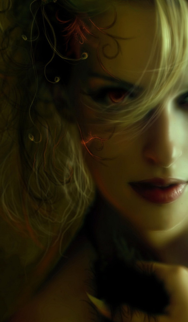 Загадочная девушка