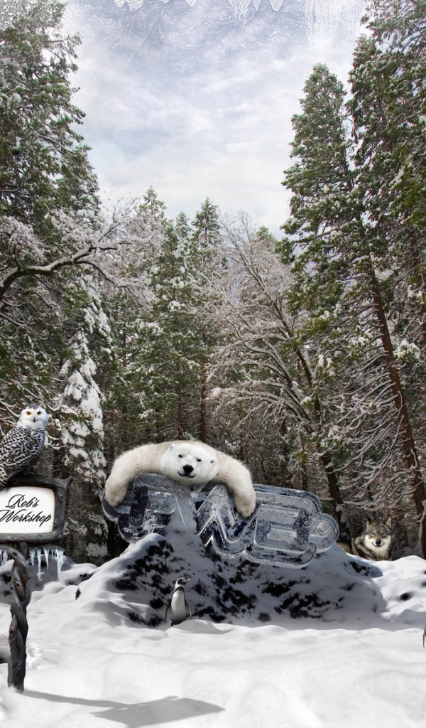 Зимний креатив