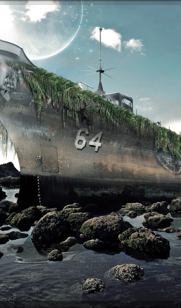 Жертва гигантского осьминога