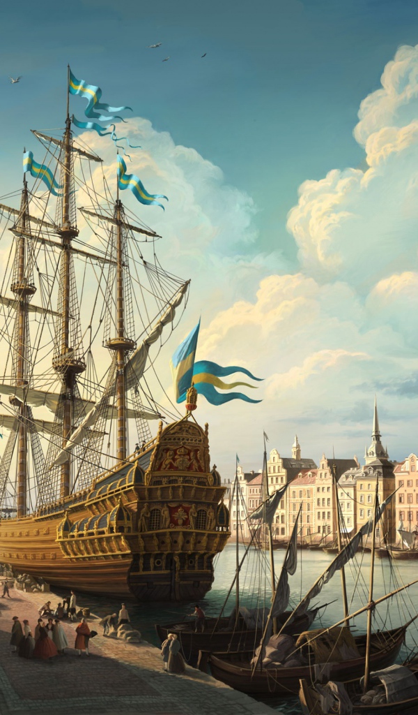 Корабль 18 века
