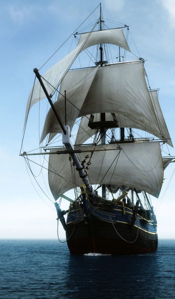 Большой парусник