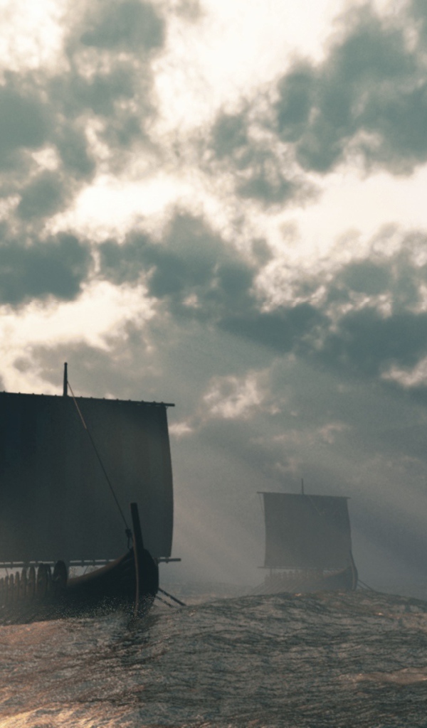 Лодки викингов