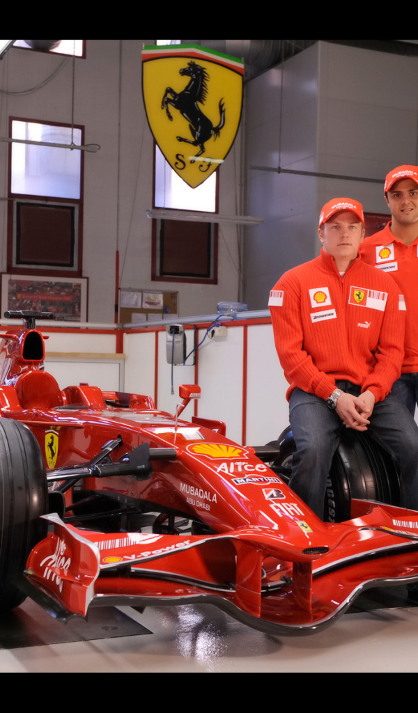 Кими и феррари ф1