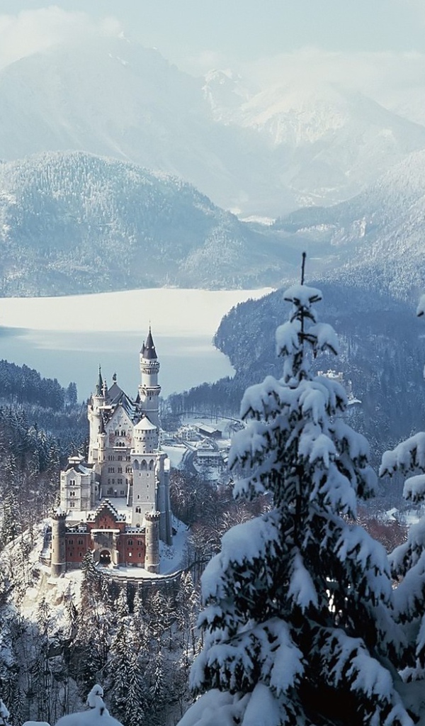 Бавария Замок Neuschwanstein