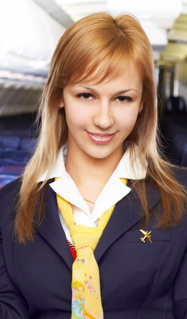 Красивая стюардесса