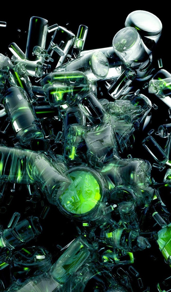 Абстракция стекла