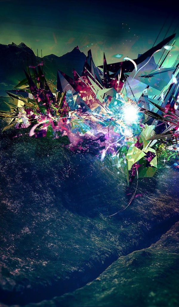 Абстракция в горах