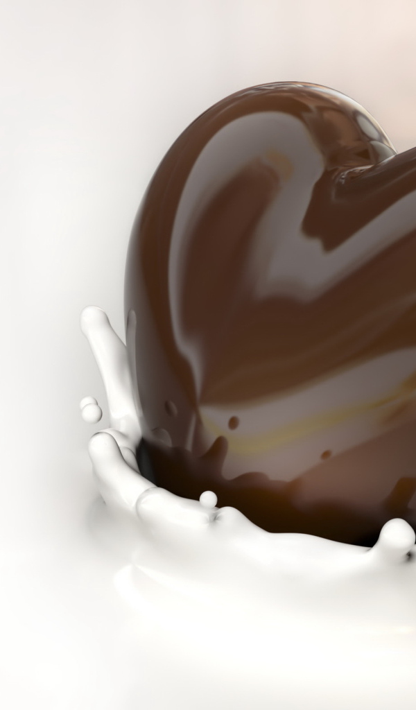 Шоколадное сердце