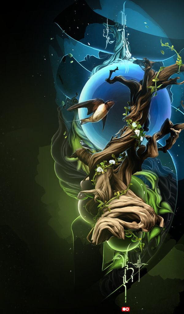 Вьющееся дерево