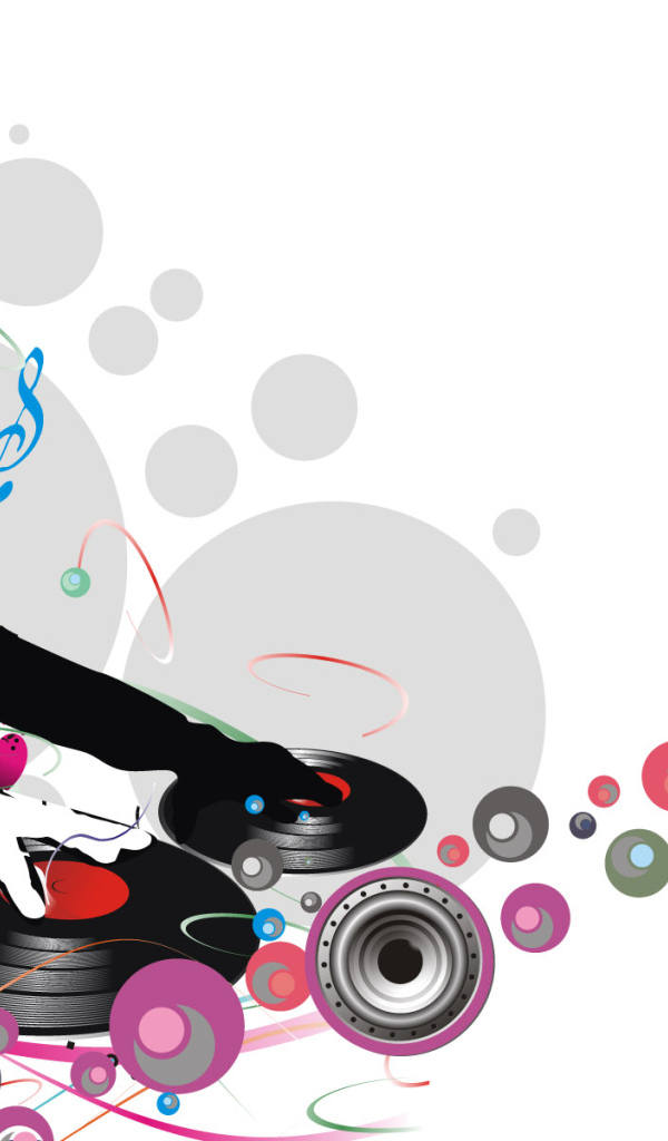 ДиДжей за работой