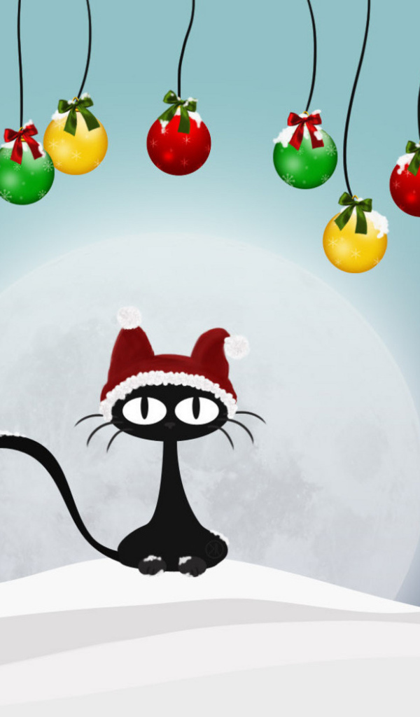 Праздничный кот