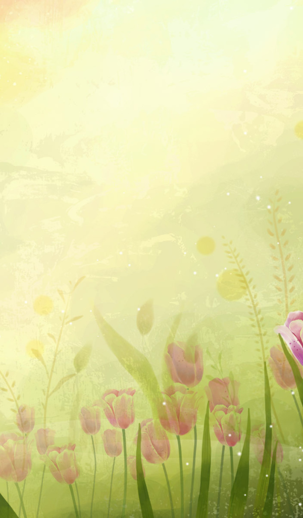 Поле цветов