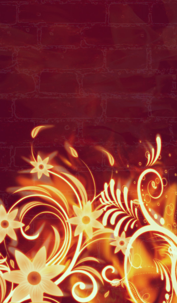 Огненные цветы