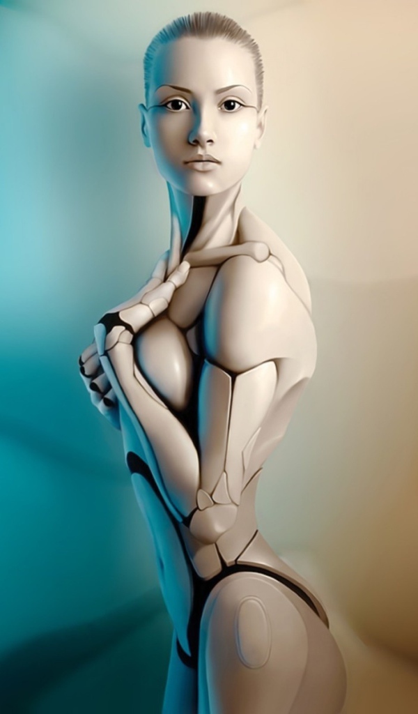 Девушка робот