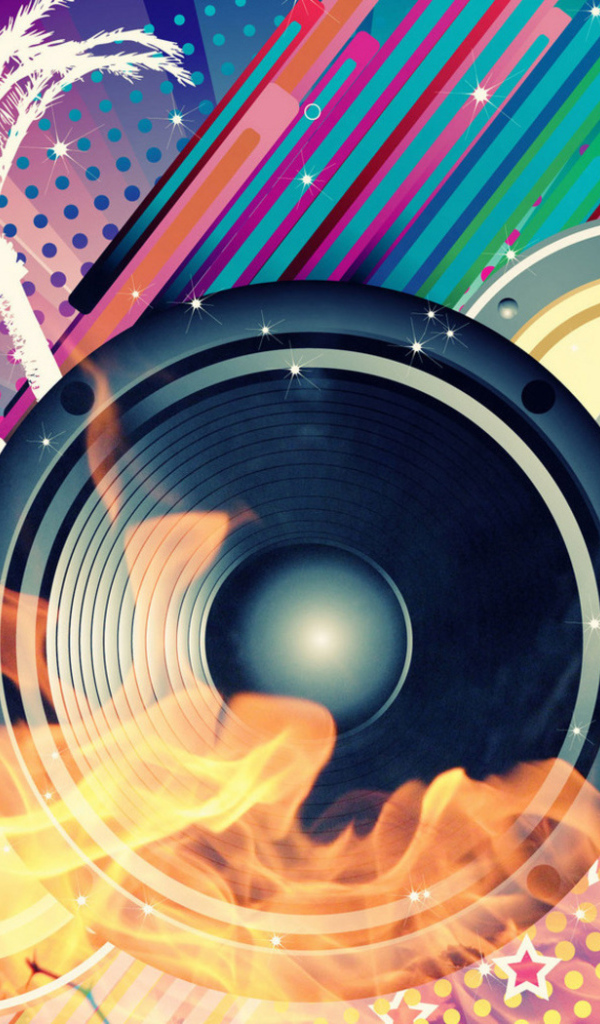 Жаркий звук динамиков