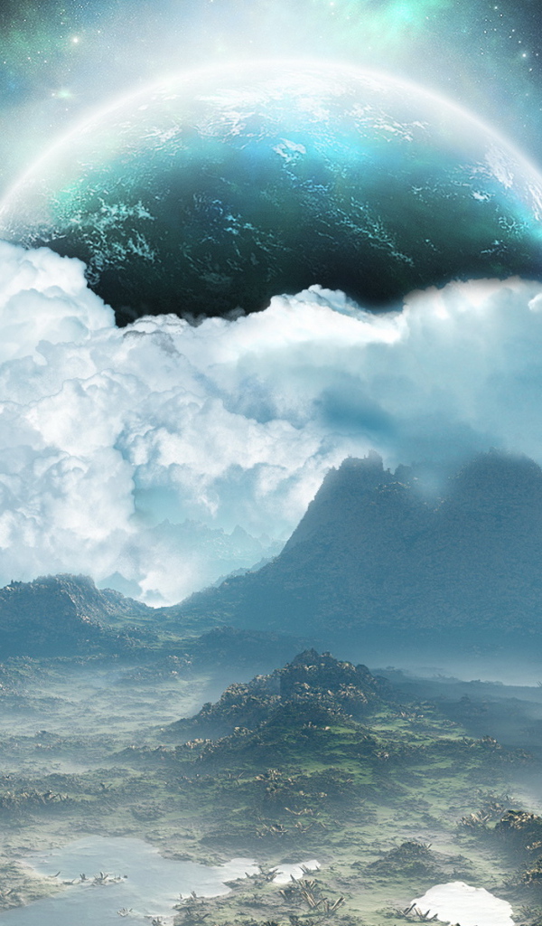 Остров среди облаков