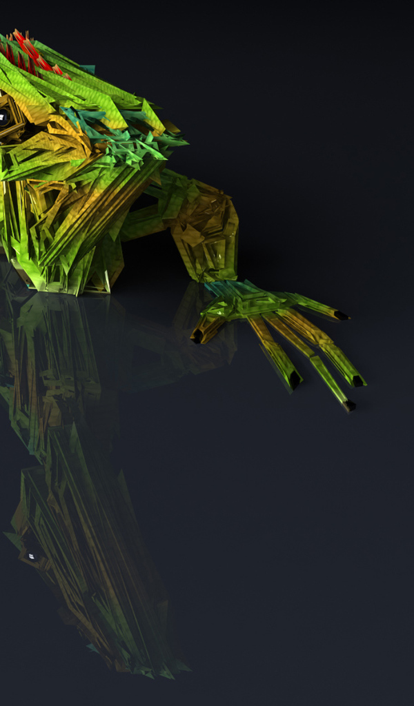 Ящерица хамелион