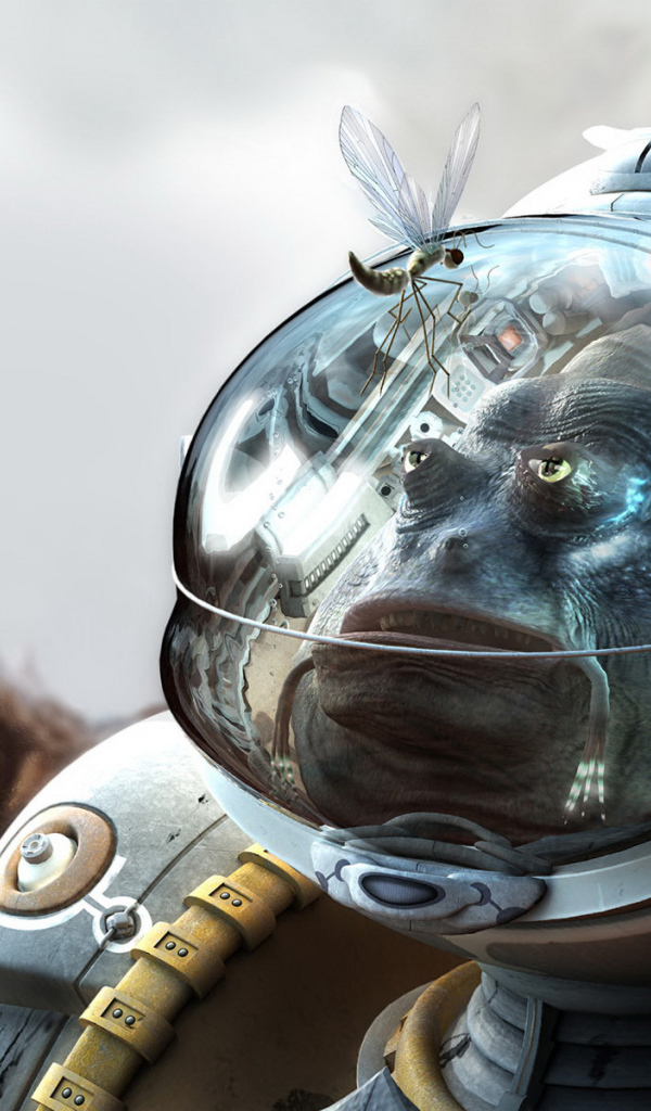 Пришелец в скафандре