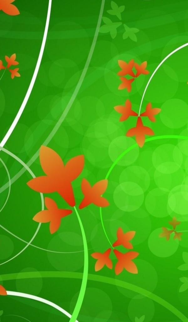 Оранжевые цветы