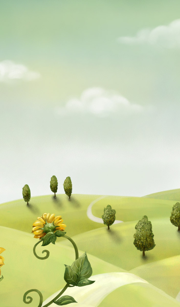 Деревенский пейзаж