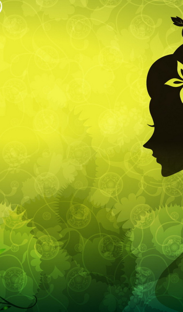 Женщина из цветов