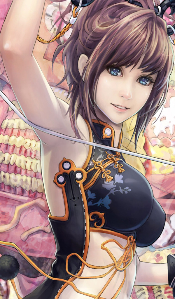 Голубоглазая девочка