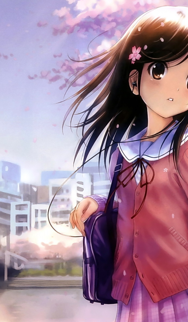 Девочка-школьница