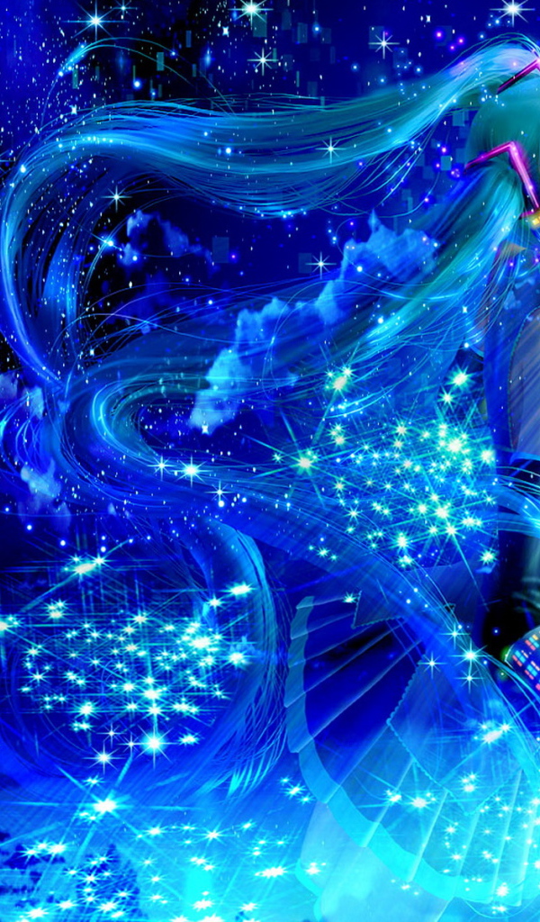 Девочка среди звезд