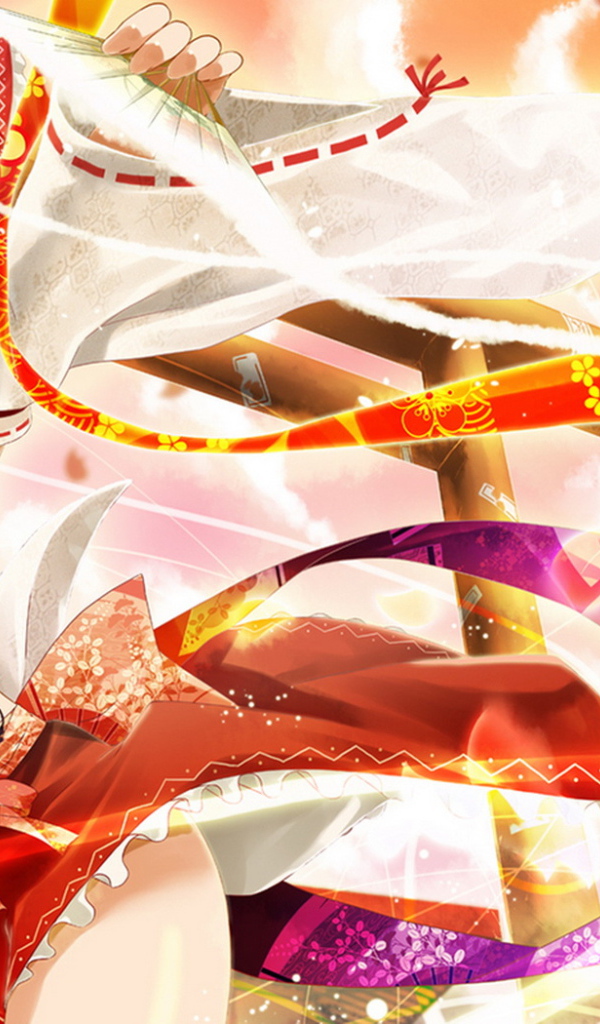 Девочка с веером