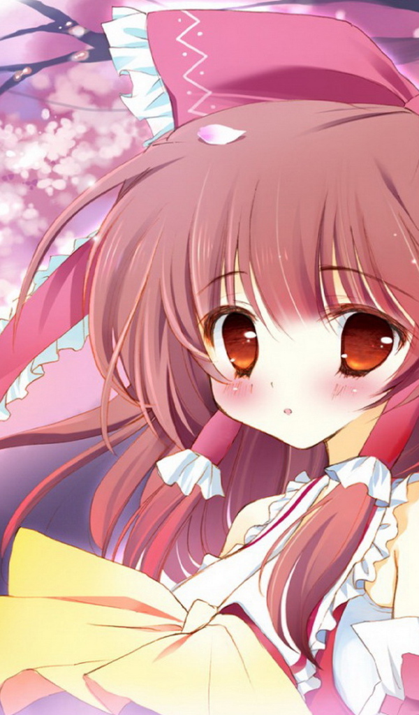 Девочка с бантом