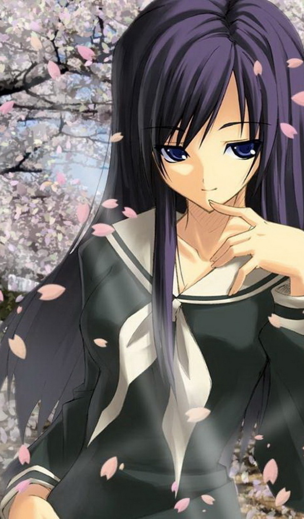 В цвете сакуры