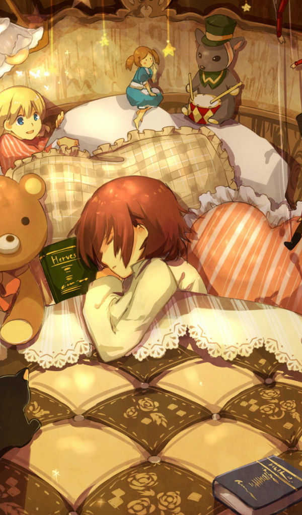 Спящая девочка