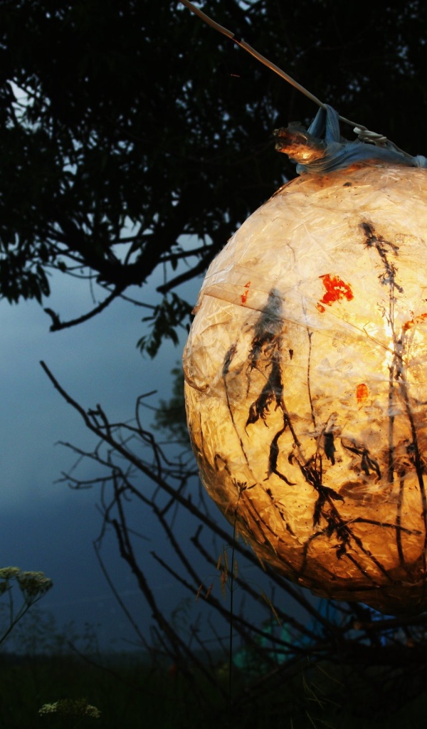 Фонарь в ночи