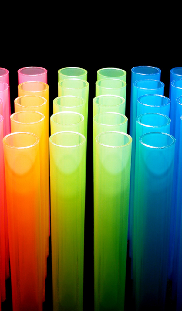 Разноцветные трубки