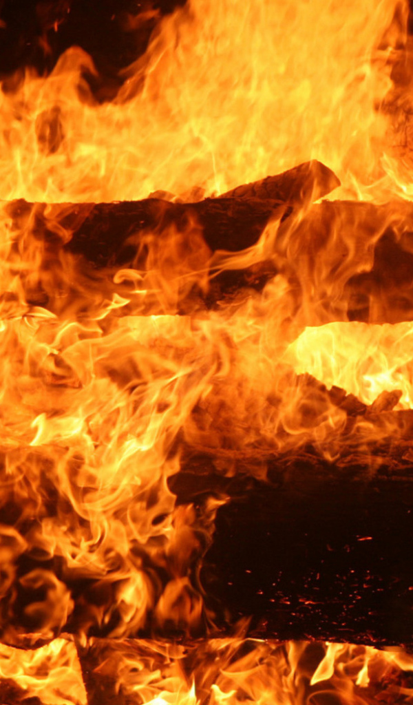 Пламя костра
