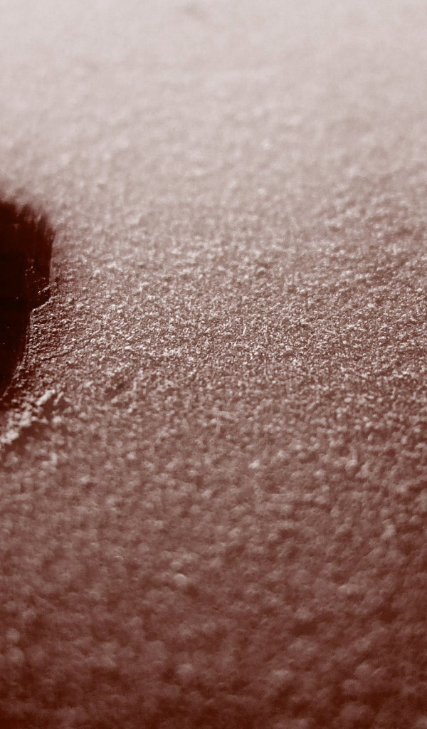 След на песке