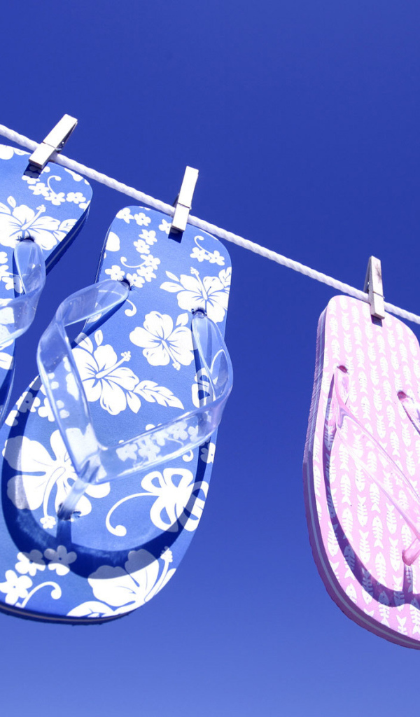 Тапочки на веревке