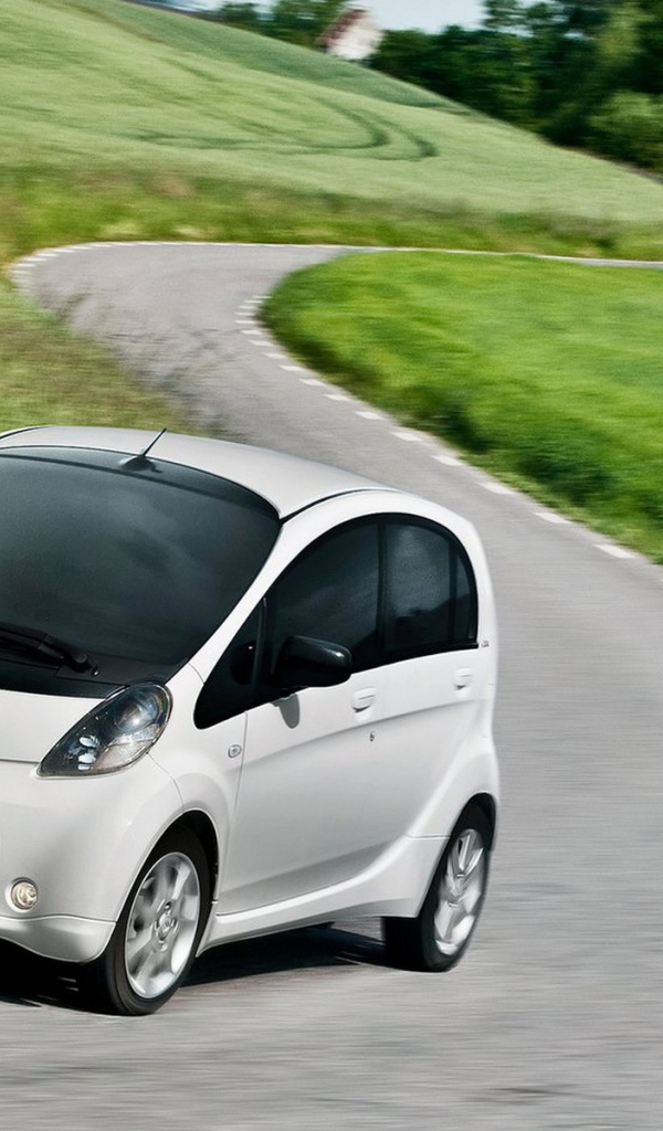 Ситроен C-Zero за городом