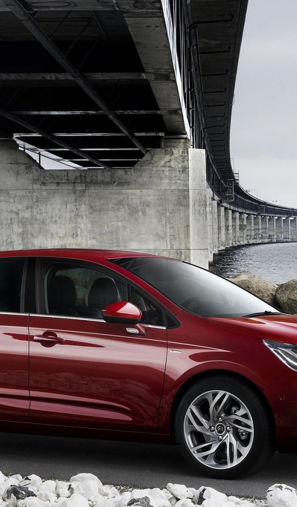 Ситроен С4 под мостом