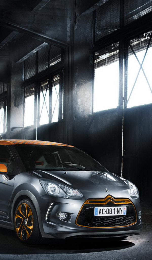 Citroen DS3 Racing в ангаре