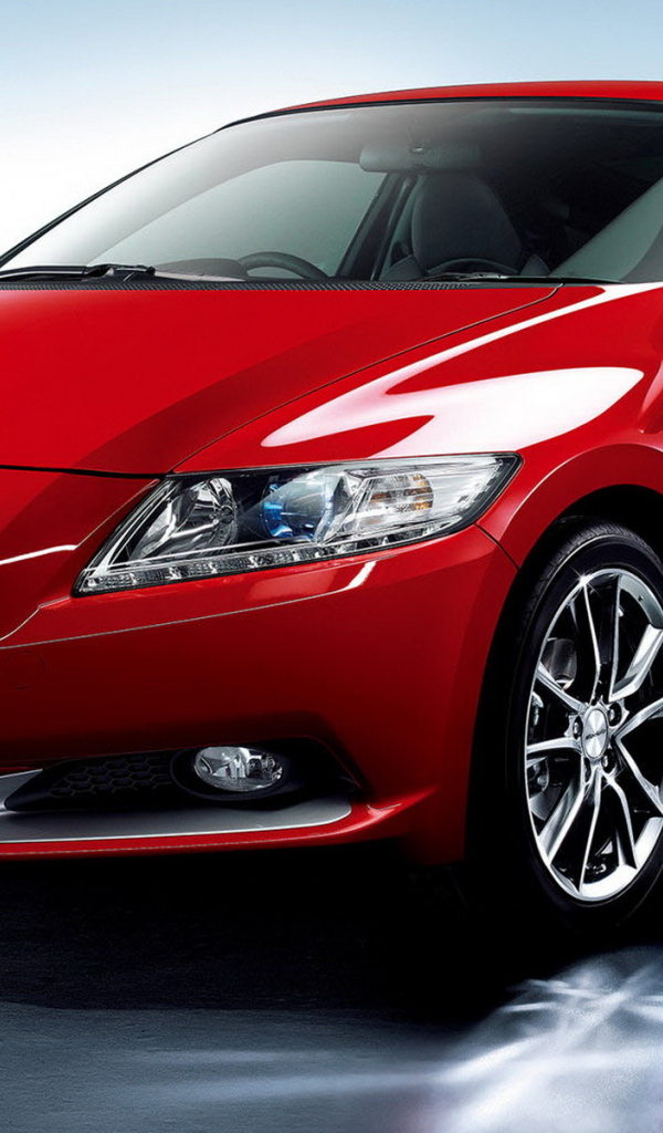 Honda CR-Z в красном