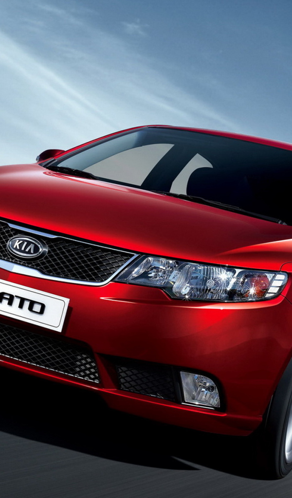 Киа Серато на трассе