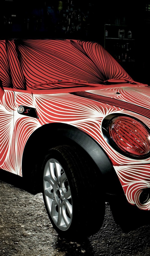 Аэрография Mini Cooper