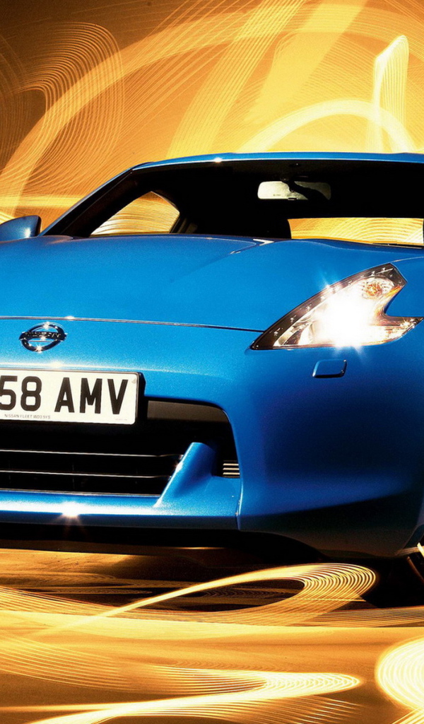 Голубая мечта Ниссан 370z